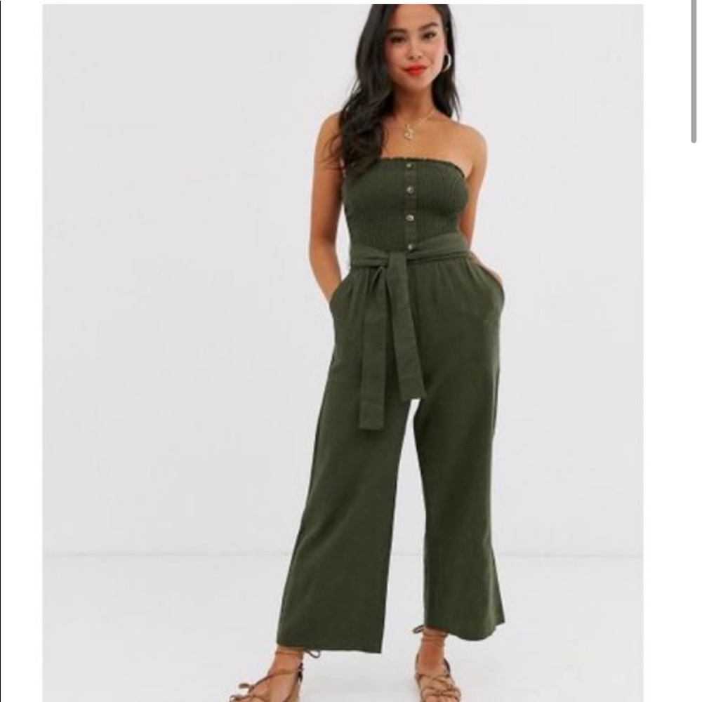 Abercrombie and fitch smocked jumpsuit Amal